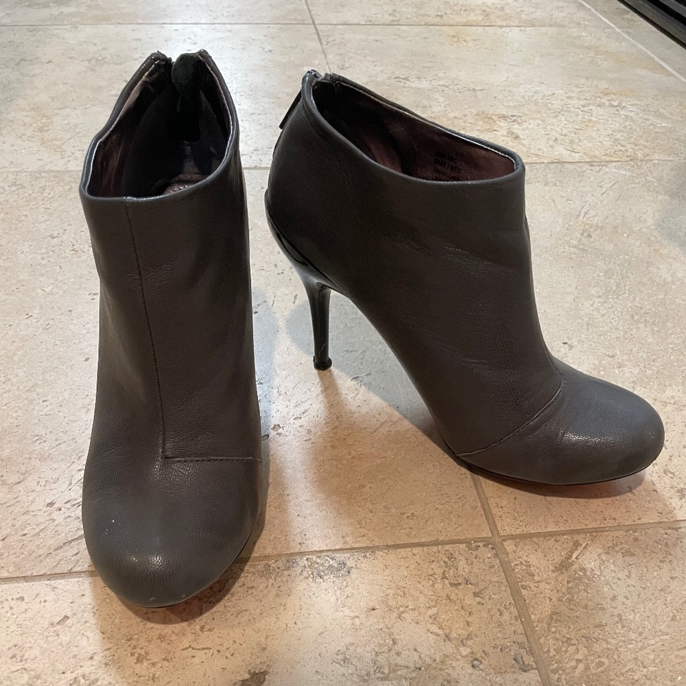 4” stiletto heel booties